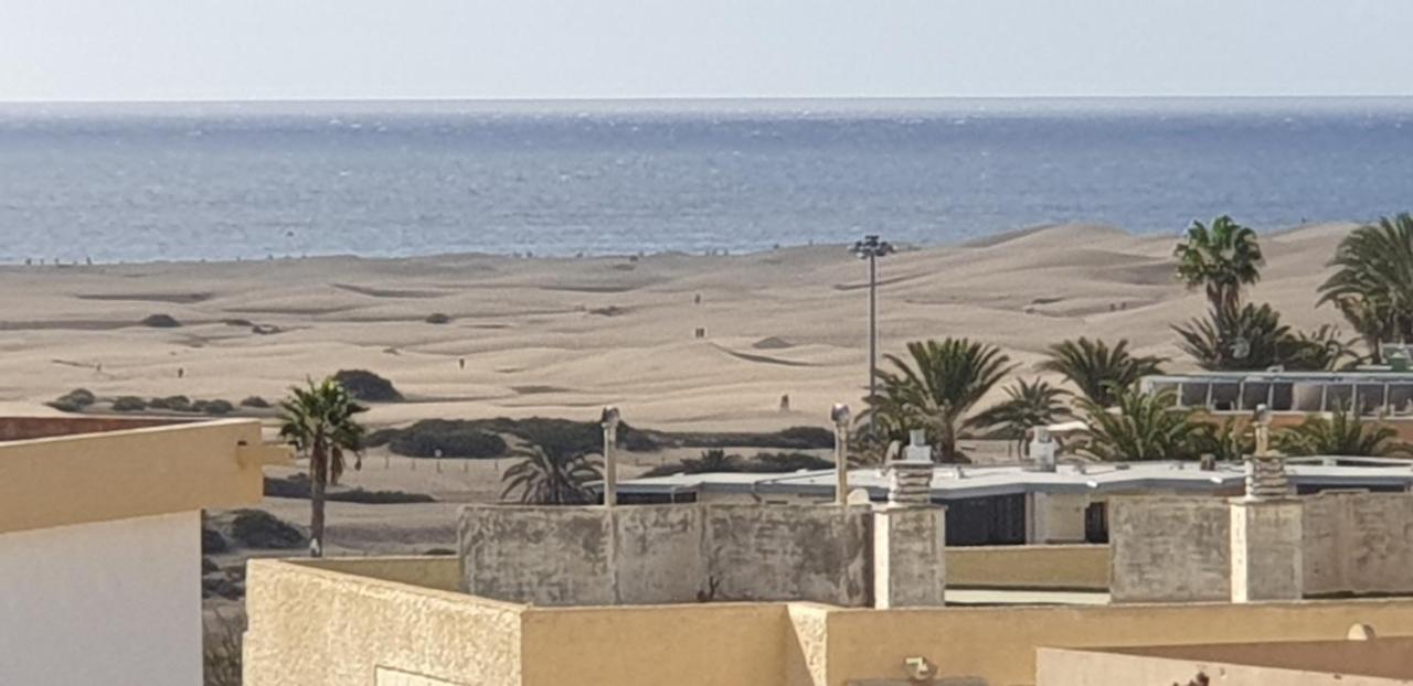 Playa Del Ingles. Apartamento Al Lado Del Oceano San Bartolomé Exterior foto